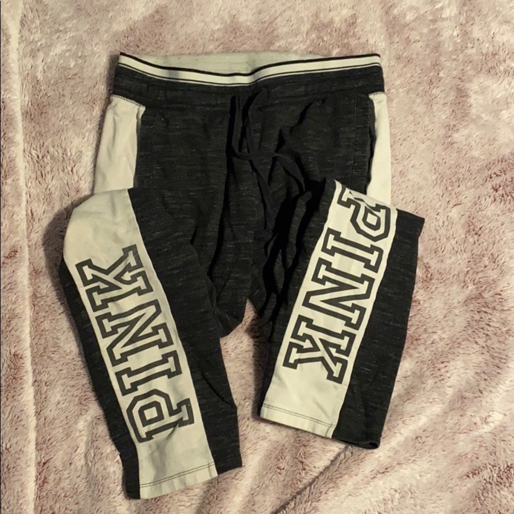 Black and white pants from PINK